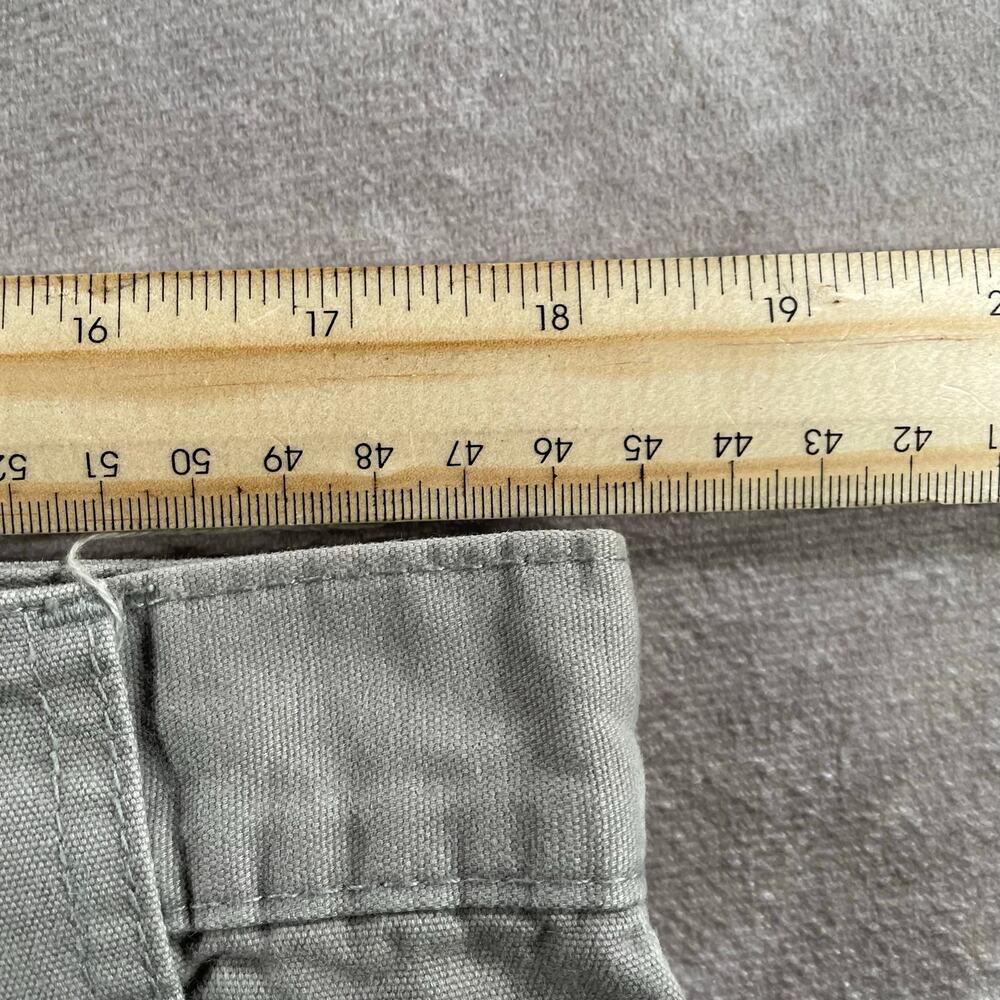 Faded Glory Super Baggy Cargo Utility Tan Grey Pants 36x28 - Picture 5 of 9
